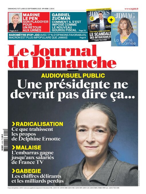 Title details for Le Journal du dimanche by Lagardere Media News - Available